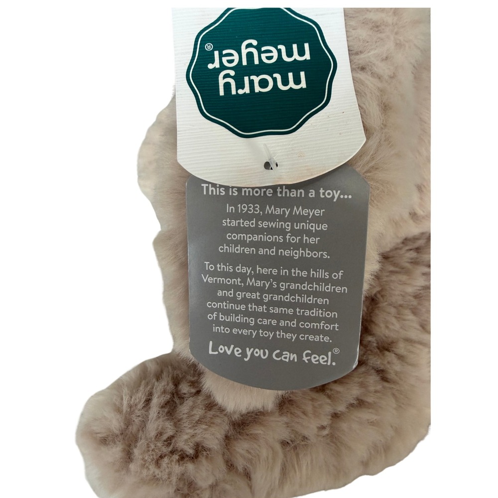 Mary Meyer Marshmallow Zoo Bunny Rabbit Plush Stuffed Animal Tan Taupe 13 Inch - Picture 5 of 6